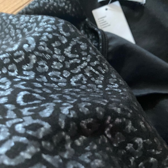 Urban Outfitters Small Strappy Back Black Dress Shimmery Print - Picture 8 of 8